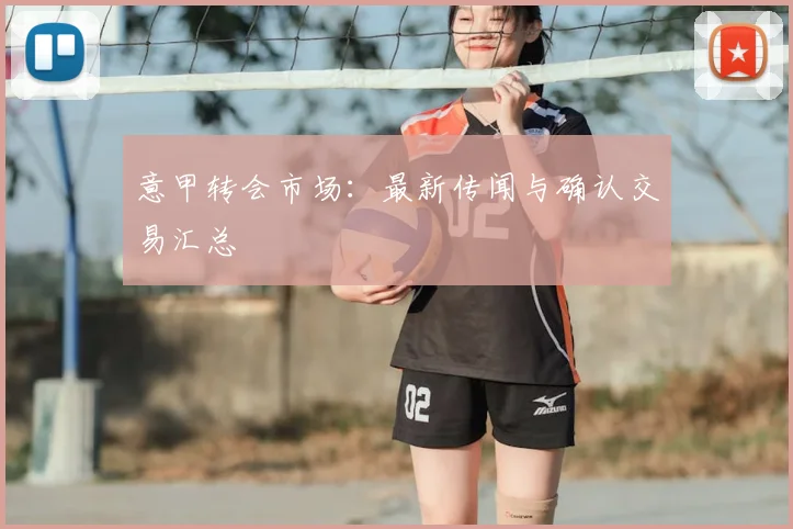 意甲转会市场：最新传闻与确认交易汇总