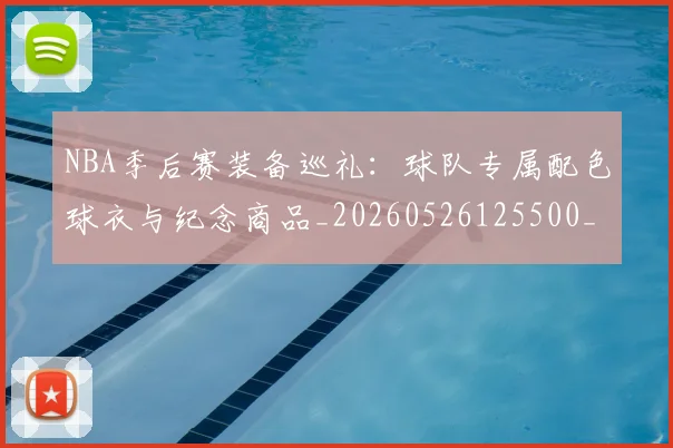 NBA季后赛装备巡礼：球队专属配色球衣与纪念商品_20260526125500_20260702164742